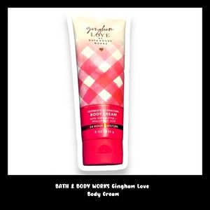 BATH & BODY WORKS Gingham Love 8.0 Ounces Body Cream